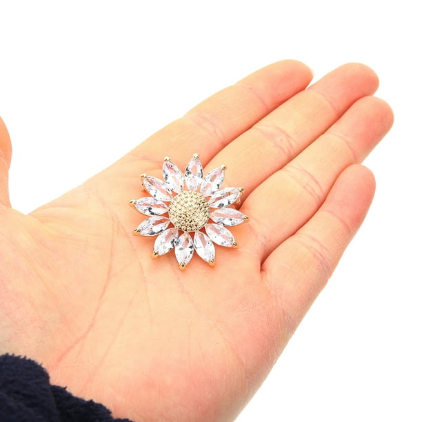 Flower store brooch pin