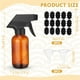 thumbnail image 2 of Botellas de aerosol Fumete de vidrio de 120 ml, recargables con pulverizadores con gatillo, 2 of 7