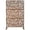 1#Rust Red, variant on DUOSONG Outdoor & Indoor Privacy Screen Metal Privacy Screen 76" H×48" W, Freestanding Decorative Privacy Screen For Deck Balcony Patio, Privacy Fence Panels For Outside Lawn Garden Ps103 Brown Brown