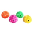 thumbnail image 3 of HEVIRGO Pet Dog Puppy Hedgehog Shape Doll Interactive Squeaky Chew Play Scratch Toy Multi-color Vinyl, 3 of 8