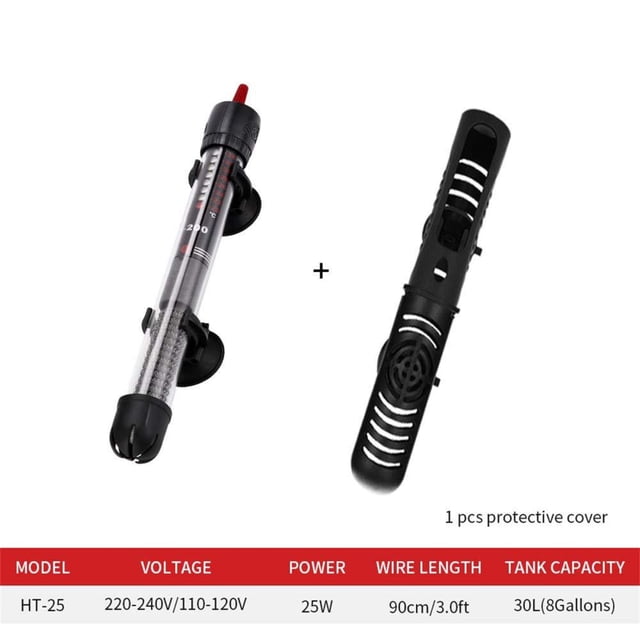 Feltree Fish Tank Heating Rod Aquarium Automatic Constant Temperature Heating Rod Turtle Heating Rod Constant Temperature Rod European and Regulations