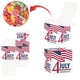 thumbnail image 5 of 12 Pc Flag Party Candy Box Recyclable Thank You Goodie Gift Treat Bags For Veterans Day Memorial Independence Retirement Party, 5 of 6