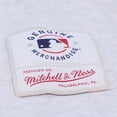thumbnail image 5 of Women's Mitchell & Ness  Heather Gray Los Angeles Dodgers Script Cropped Boxy T-Shirt, 5 of 5