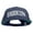 Navy, variant on Brooklyn Embroidered Brushed Cotton Twill High Profile Extra Size Cap - Navy XL-3XL