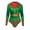 Green Christmas Tree, variant on Women's One Piece Christmas Vivid 3D Printing Funny Swimsuits Bathing Suit Swimwear Beachwear Red Bikini Print S/M
