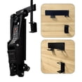 thumbnail image 4 of Wall Mount Floor Jack Stand Rack Organizer, Car Hydraulic Trolley Jack Stands Holder Wall Storage Rack Mount Brackets Jack Stands Tower Racing Trailer Accessories Tool, 4 of 5