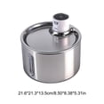 thumbnail image 3 of Cat Water Fountain Automatic Circulating Pet Dispenser Large Capacity Silent Rechargeable Leak Proof Easy Clean Fresh Flow Oxygen Hydration For Indoor Home Office Cats Daily Drinking Use, 3 of 6