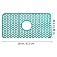 thumbnail image 2 of Kitchen Sink Protector Mat Silicone Draining Sink Mat Kitchen Sink Protector Kitchen Accessory, 2 of 8