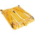 thumbnail image 3 of Bumboo Beach Lounger with Tray Table - Yellow, 3 of 3
