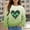 Multicolor, variant on Girl Sweatshirts St. Patrick's Day Patterned T-shirt Pullover Crewneck Winter Long Sleeve Tops Shirts Army Green 2-3 Years