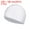 White, variant on Uxcell Silicone Swim Cap, Waterproof Swimming Hat Non-Slip Adult Swim Cap for Women and Men, White 2 Pcs