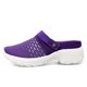 thumbnail image 5 of Zapatos de mujer, calcetines tejidos voladores informales de caña baja, zapatos ligeros para caminar perezosos, pantuflas tejidas voladoras Wmkox8yii ytu2773, 5 of 9