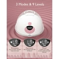thumbnail image 6 of Momcozy M5 All-in-One Wearable Breast Pump, Single, Hands-Free, Portable, Quiet Motor, 9 Suction Levels, 24mm Flange, 6 of 13