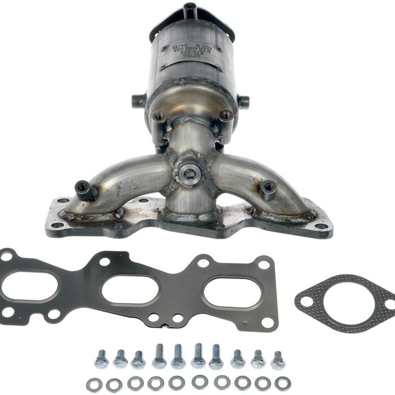 Dorman 674-828 Front Catalytic Converter with Integrated Exhaust Manifold for Specific Hyundai Models (Non-CARB Compliant) Fits select: 2007-2009 HYUNDAI SANTA FE, 2007-2012 HYUNDAI VERACRUZ