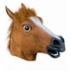 thumbnail image 1 of Máscara de cabeza de caballo de Halloween, tocado de animal, cara completa, látex, unicornio, cara de caballo, máscara de caballo, tocado de caballo, 1 of 1