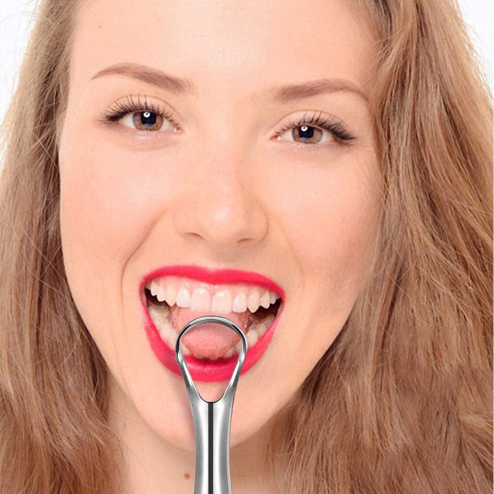 Tongue Scraper for Adults Cleaner Stocking Stuffers for Women Men