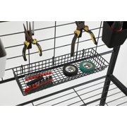 Proman Products Handyman Garage 4-Tier Storage Shelf Rack with Accessories for Garage, Kitchen, Home, Bathro0m, 30.5 W x 12 D x 66 H