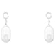 thumbnail image 3 of Injueey ABS carcasa alarmas personales portátil reutilizable 130db alimentado por batería recargable al aire libre mujeres llavero de Blanco 2Conjunto, 3 of 6