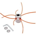 thumbnail image 1 of Accesorio cortador de césped de alta eficiencia, cabezal de corte de aluminio que garantiza durabilidad y un funcionamiento conveniente para las necesidades de corte compatibles con cortadoras de, 1 of 5