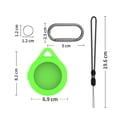 thumbnail image 3 of Estuche Protector Estuche de Almacenamiento de Dibujos Animados Diseño que Brilla en la Oscuridad para Pokemon GO 2023 Verde, 3 of 6