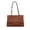 Brown, variant on Large Capacity Shoulder Bag For Women Stylish Minimalist Tote Handbag Design Purse Spacious Work Bag