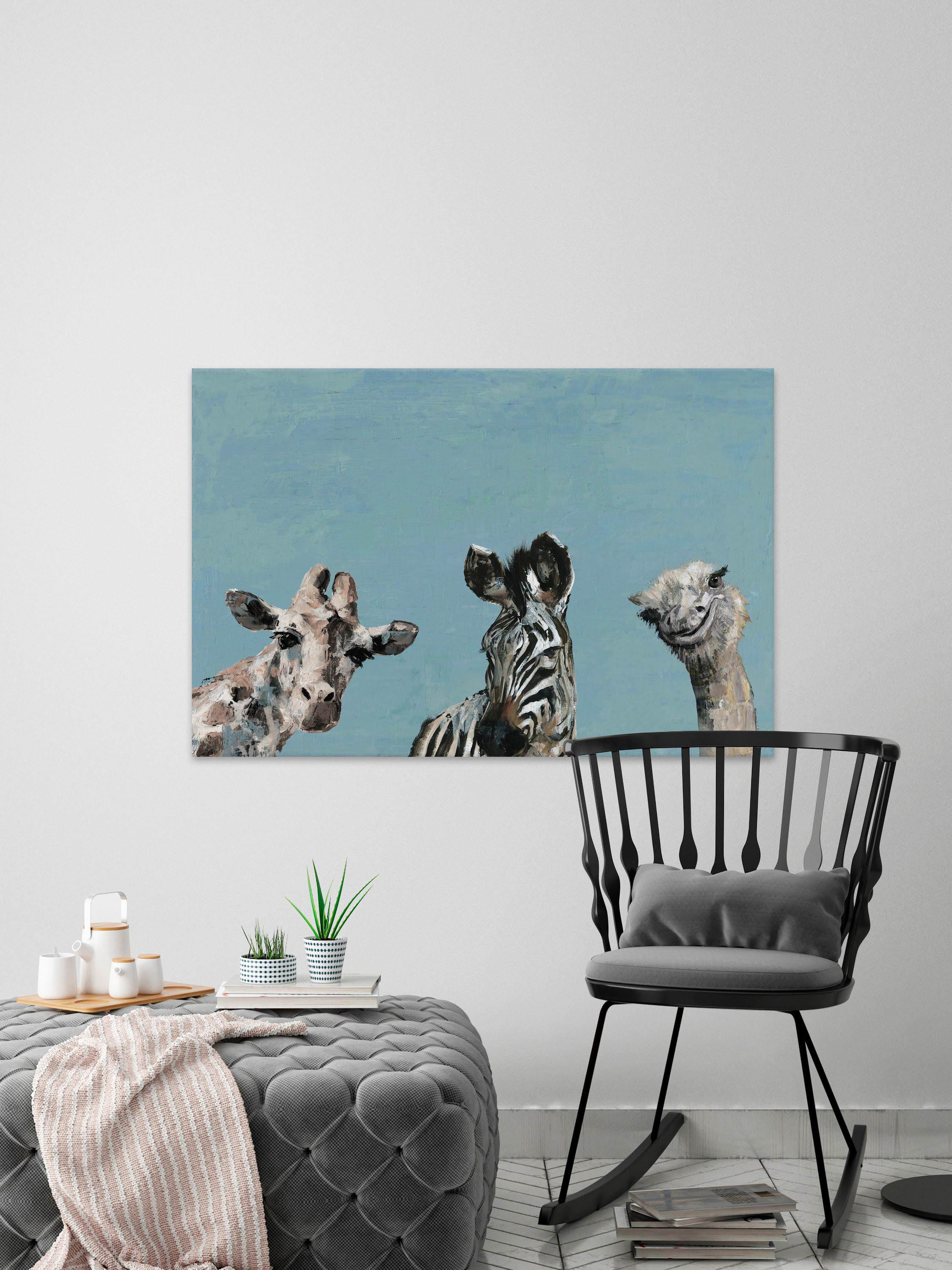 The Head Turners Painting Print on Wrapped Canvas