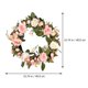 thumbnail image 2 of YSNOOWE 1Ud Floral Artificial Para Hogar Guirnalda Colgante Multicolor, 2 of 6