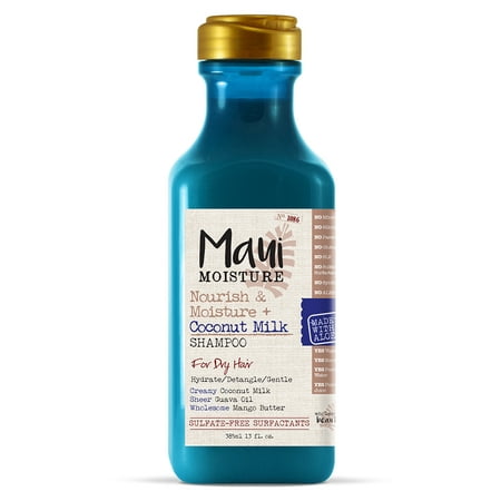Maui Moisture Nourish & Moisture + Coconut Milk Shampoo, 13 (Best Shampoo For Moisture And Shine)
