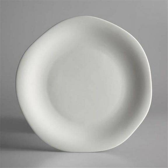 Oneida L6700000132 8 in. Lancaster Garden Porcelain Plate, White