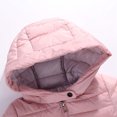 thumbnail image 6 of Baby Toddler Winter Down Coat Mediun Length Thick Warm Winter Coat Casual Padded Jacket with Pockets Baby Boy Girl Winter Clothes for Little Boys Girls Size 8-9, 6 of 9