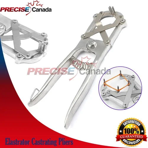 Extra Large Heave Duty Elastrator Pliers 26 Cm Long Aluminum