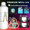 thumbnail image 4 of 5X1000ML A-SUB Premium DTF Ink for Epson XP-15000 ET-8550 L1800 L805 R1390 7890 etc, CMYK+White Ink for Sublimation Direct to Film Transfer on Dark or Light Cotton, Any Fabrics, Any Color, 4 of 11