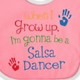 thumbnail image 4 of Inktastic Salsa Dancer Future Boys or Girls Baby Bib, 4 of 4