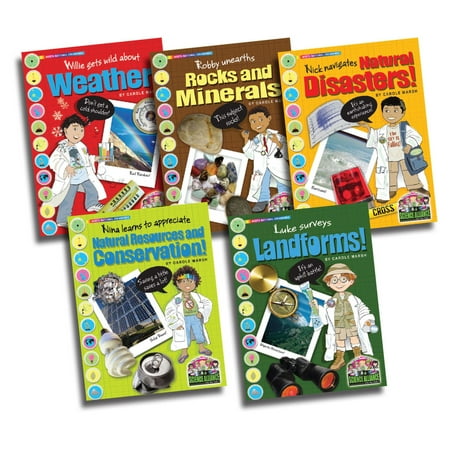 Gallopade Science Alliance Earth Science, Set of 5