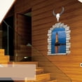 thumbnail image 3 of Adhesivo decorativo para pared y paisaje, autoadhesivo, extraíble, para decoración del hogar y la oficina (A), 3 of 8