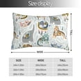 thumbnail image 2 of Naloa Cute Colorful Animal Pillow Covers, Throw Pillow Case Cushion Covers,Cushion for Bedroom,Couch,Home-20"x30", 2 of 6