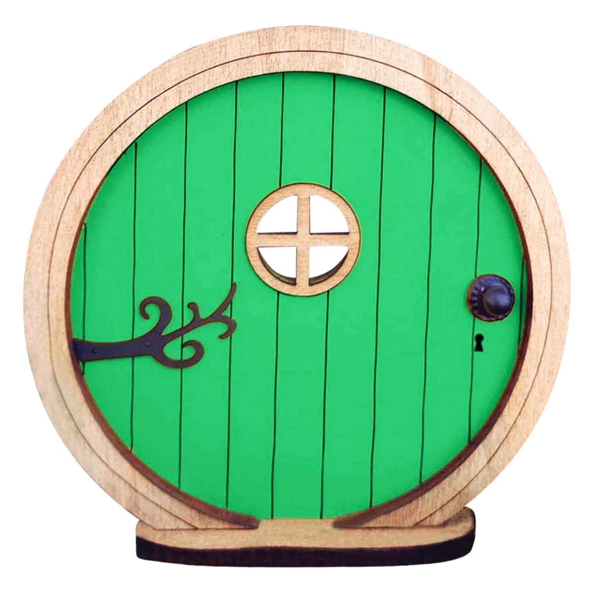Puerta Jardín 3D Rosa Terrario Bonsái Decoración Puerta De Hadas Miniatura Pink Streak - 3D Para Árboles, Terrarios Y Jardines De Hadas Puerta Rosa Para árboles