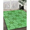 thumbnail image 2 of Ahgly Company Indoor Round Patterned Stoplight Go Green Area Rugs, 8' Round, 2 of 6