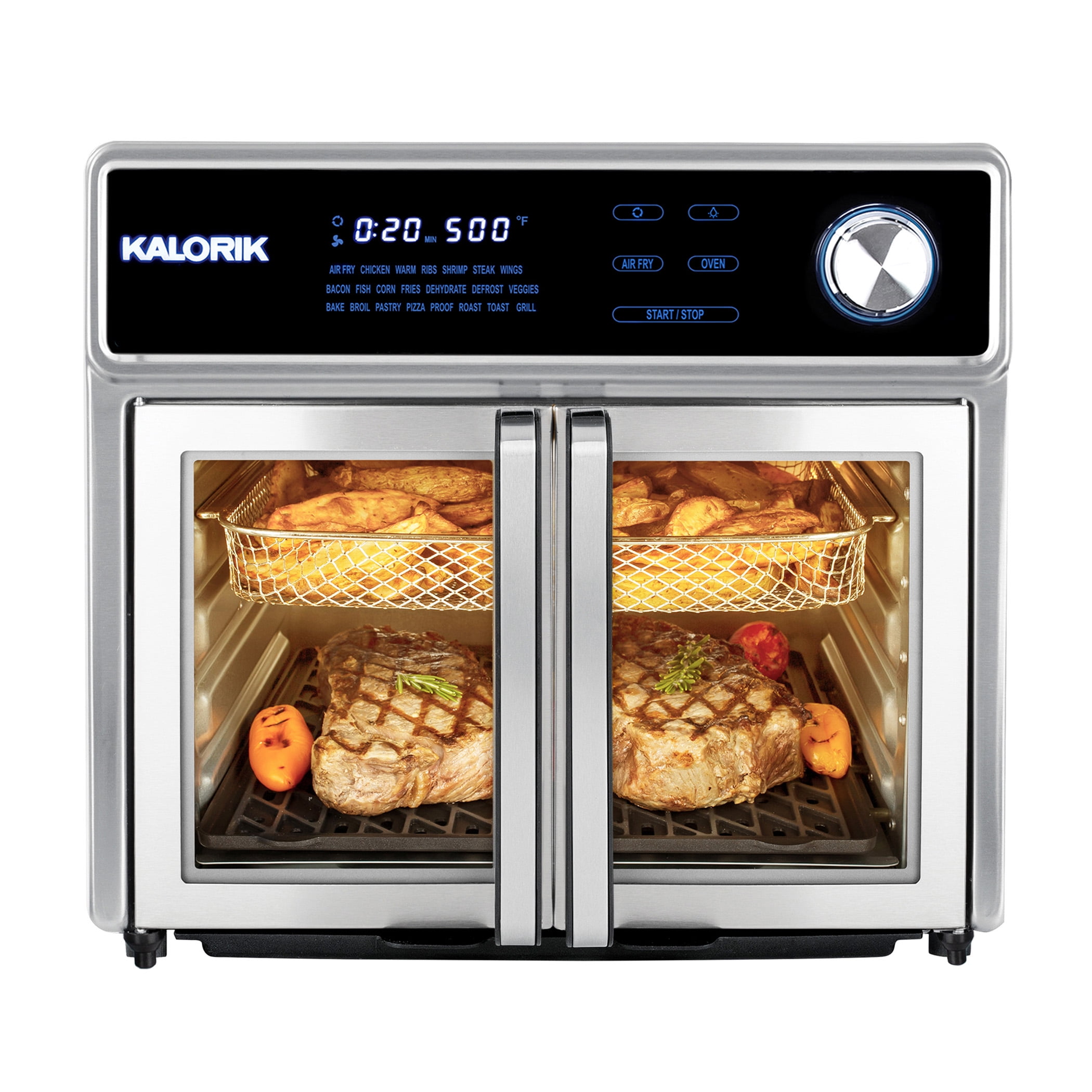 Kalorik MAXX® 26 Quart Digital Air Fryer Oven Grill Deluxe, AFO 51041 SS