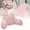 Pink, variant on Bed Rest Pillow for Sitting Up in Bed Soft Back Support Cushion Reading Pregnancy Elderly Use Sofa Floor Comfort Breathable Lumbar Pillow
