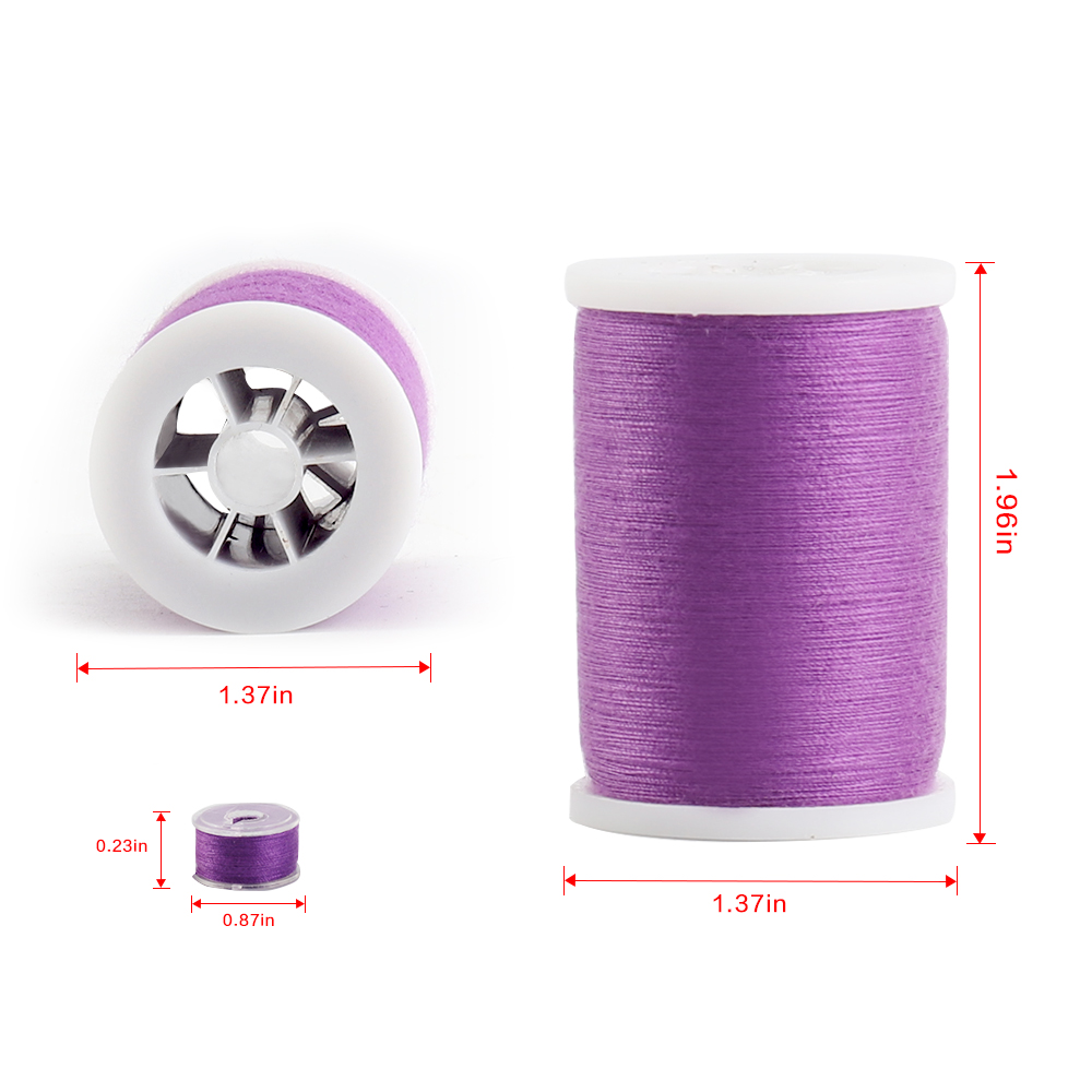 50 side spool and sewing thread, 21 Color Cotton sewing machine thread(mixed cotton)