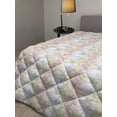 thumbnail image 2 of Love Down Alternative Comforter, Repeated Pattern Image Heart-shaped Dreamcatchers Sketch on Plain Backdrop, Microfiber Quilt for All Season, 5 Sizes, White and Multicolor, by Ambesonne, 2 of 3