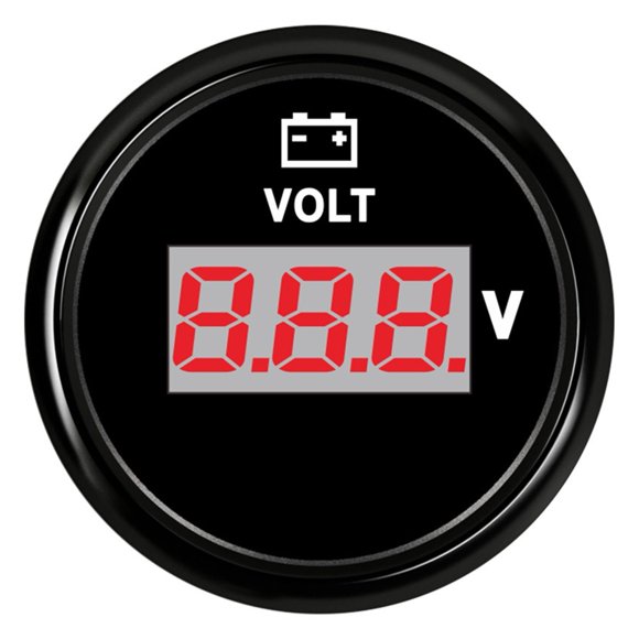 52mm 8-16/16-32v Voltmeter Volt Meter Gauge Voltage Gauges For Caravan Motorcycle Car Marine Boat 12V 24V Accessories