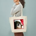 thumbnail image 3 of CafePress - Christmas Boxer Dog Tote Bag - Unisex Canvas Tote Bag, Beige, 1-Piece, 3 of 7