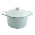 thumbnail image 1 of MARTHA STEWART Four Hollandais en Fonte Émaillée 7 QT, Bleu MARTHA, 1 of 7