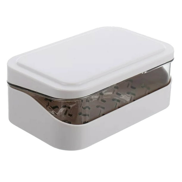 Recipiente para jabón, soporte para pastillas de jabón, tapas para platos de viaje, escurridores, platos de plástico para almacenamiento.