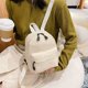 thumbnail image 2 of Mochila de nailon de moda para mujer, bolso de hombro informal de Color sólido, pequeño, escolar, para adolescentes, 2022 Fivean unisex, 2 of 2