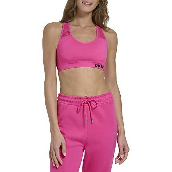 DKNY Sport Mesh Racerback Medium-impact Sports Bra