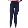 thumbnail image 2 of Leggings deportivos Nikou ajustados transpirables de encaje para yoga azul marino talla M, 2 of 13