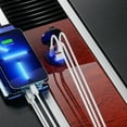 thumbnail image 2 of Dual PD TYPE-C & QC3.0 USB Car Charger Fast Charging, Convenient Switch, 2 of 10